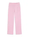 Katiejnyc Girls' Dylan Wide Leg Sweatpants - Big Kid In Pink