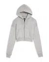 Katiejnyc Girls' Dylan Zip Hoodie - Big Kid In Gray