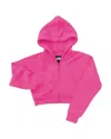 Katiejnyc Girls' Dylan Zip Hoodie - Big Kid In Tart Raspberry
