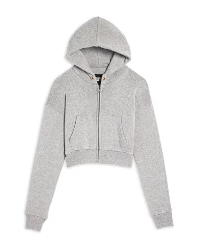 Katiejnyc Girls' Dylan Zip Hoodie - Big Kid In Gray