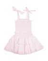 Katiejnyc Girls' Emerson Dress - Big Kid In Baby Pink