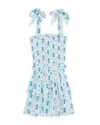 Katiejnyc Girls' Emerson Dress - Big Kid In Blue