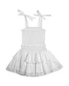 Katiejnyc Girls' Emerson Dress - Big Kid In White