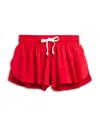 Katiejnyc Girls' Farrah Shorts - Big Kid In Red
