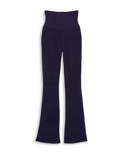 Katiejnyc Girls' Hacci Knit Lounge Pants - Big Kid In Evening Blue