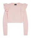 Katiejnyc Girls' Isla Long Sleeved Top - Big Kid In Baby Pink