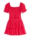 Katiejnyc Girls' Lainey Dress - Big Kid In Raspberry