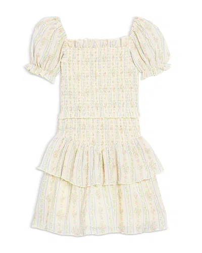 Katiejnyc Girls' Lainey Dress - Big Kid In Neutral