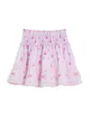Katiejnyc Girls' Lara Skirt Tween - Big Kid In Pink Rosebud Plaid