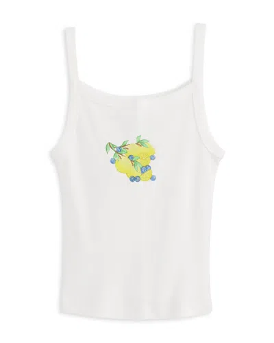 Katiejnyc Girls' Lemon Graphic Tank Top - Big Kid