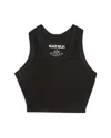 Katiejnyc Girls' Livi Cropped Tank Top - Big Kid In Black