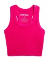 Katiejnyc Girls' Livi Cropped Tank Top - Big Kid In Shocking Pink