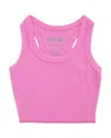 Katiejnyc Girls' Livi Cropped Tank Top - Big Kid In Summer Rose