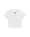 Katiejnyc Girls' Livi Ribbed Tee - Big Kid In White