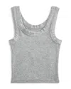 Katiejnyc Girls' Livi Tank Top - Big Kid In Gray