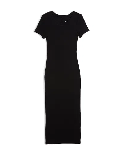 Katiejnyc Girls' Livi Tee Maxi Dress - Big Kid In Black