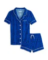 Katiejnyc Girls' Lynn Shorts Lounge Set - Big Kid In Blue