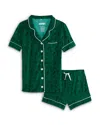 Katiejnyc Girls' Lynn Shorts Lounge Set - Big Kid In Green