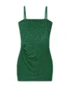 Katiejnyc Girls' Maddy Sequin Dress - Big Kid In Green