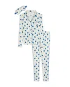 Katiejnyc Girls' Maia Long Sleeved Top & Pants Pajamas Set - Big Kid In Dreidel
