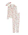 Katiejnyc Girls' Maia Long Sleeved Top & Pants Pajamas Set - Big Kid In Gingerbread