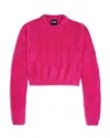 Katiejnyc Girls' Mara Sweater - Big Kid In Shocking Pink