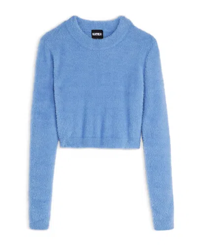 Katiejnyc Girls' Mara Sweater - Big Kid In Vintage Blue