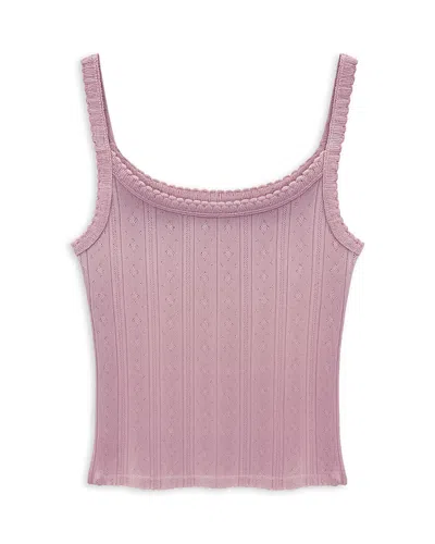 Katiejnyc Girls' Marina Tank Top - Big Kid In Pink