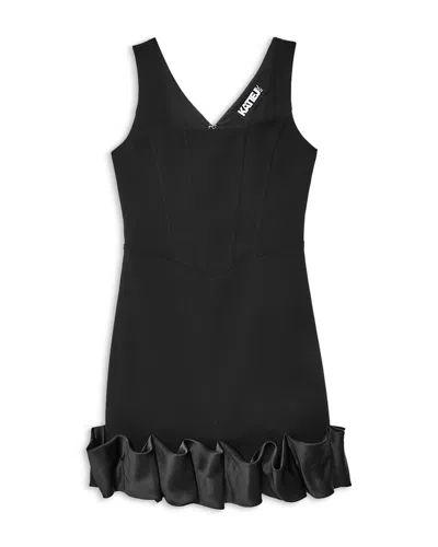Katiejnyc Girls' Meredith Couture Dress - Big Kid In Black
