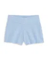 Katiejnyc Girls' Parker Shorts - Big Kid In Baby Blue