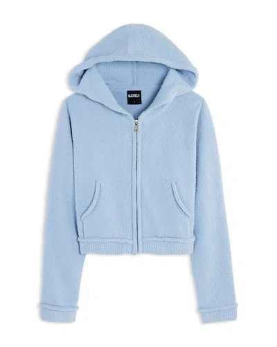 Katiejnyc Girls' Parker Zip Hoodie - Big Kid In Baby Blue