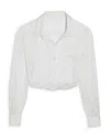 Katiejnyc Girls' Pricilla Top - Big Kid In Pinstripe