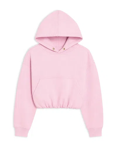 Katiejnyc Girls' Ryan Bubble Hoodie - Big Kid In Pink