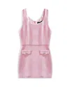 Katiejnyc Girls' Tweed Shannon Dress - Big Kid