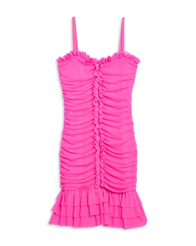 Katiejnyc Girls' Tween Bobbi Dress - Big Kid In Pink