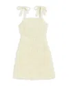 Katiejnyc Girls' Tween Bonnie Roses Dress - Big Kid In Neutral