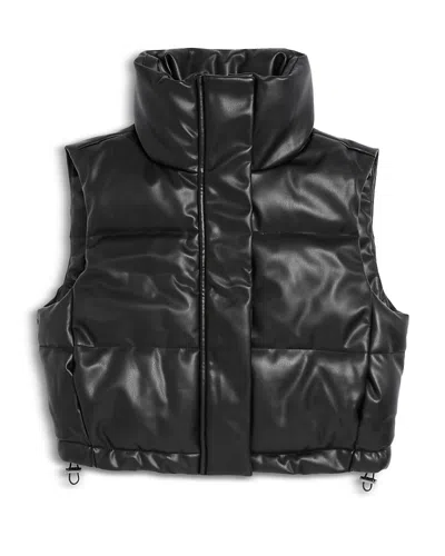 Katiejnyc Girls' Jenny Puffer Vest - Big Kid In Black
