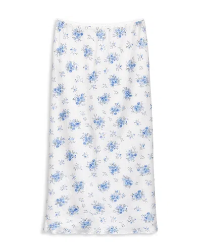 Katiejnyc Girls' Tween Jules Printed Mesh Maxi Skirt - Big Kid In Blue