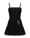 Katiejnyc Girls' Tween Marci Waist Detail Dress - Big Kid In Black