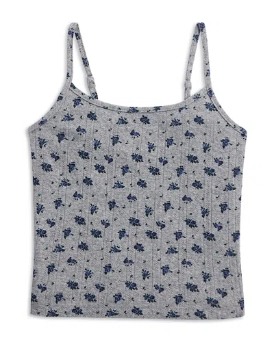 Katiejnyc Girls' Tween Marina Pointelle Cami - Big Kid In Gray