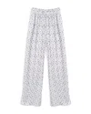Katiejnyc Girls' Tween Marina Pointelle Lounge Pants - Big Kid In Baby Blue Rose Dusty