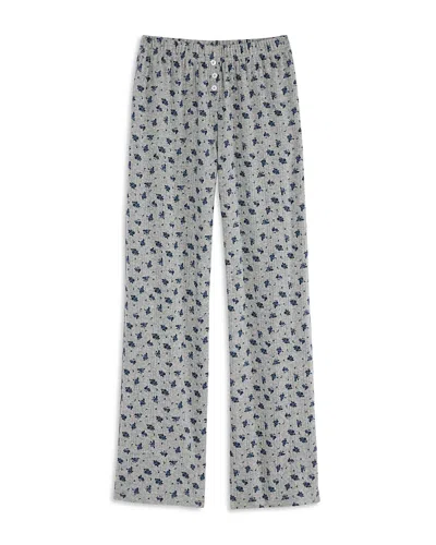 Katiejnyc Girls' Tween Marina Pointelle Lounge Pants - Big Kid In Gray