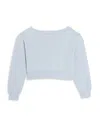 Katiejnyc Girls' Tween Tristan Crop Sweatshirt - Big Kid In Blue