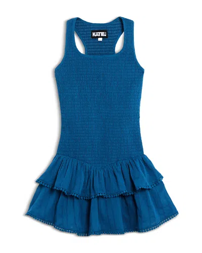 Katiejnyc Girls' Tween Vallie Dress - Big Kid In Blue