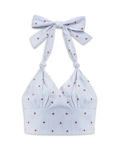 Katiejnyc Girls' Tween Yvonne Top - Big Kid In Blue