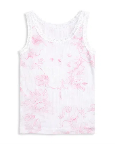 Katiejnyc Girls' Wren Tank - Big Kid In Pink