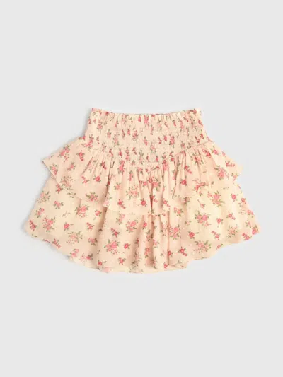 Katiejnyc Junior Brooke Print Skirt In Vintage Bunches In Multi