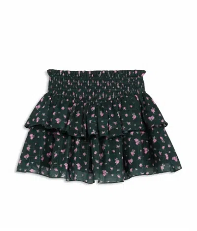Katiejnyc Junior's Brooke Skirt In Pine Floral In Multi