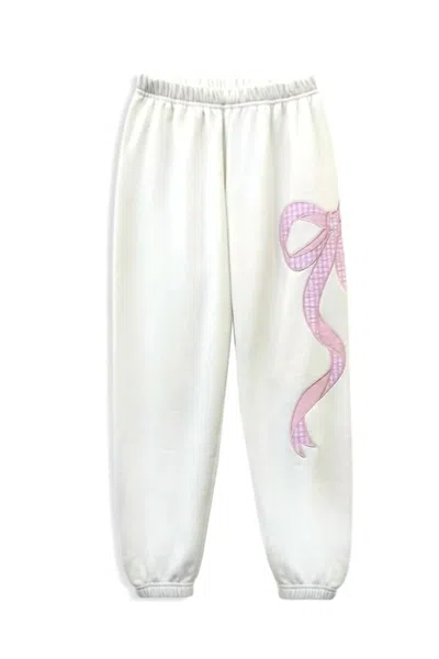 Katiejnyc Junior Dylan Bow Pant In White