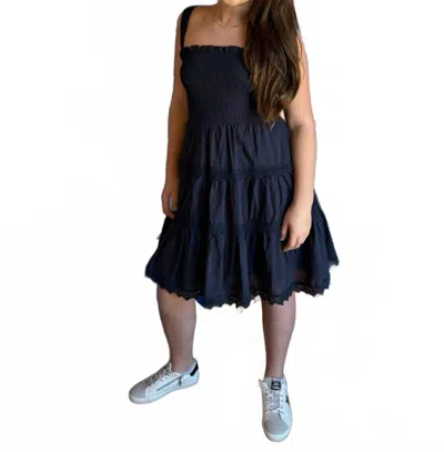 Katiejnyc Junior Elle Dress In Navy In Blue